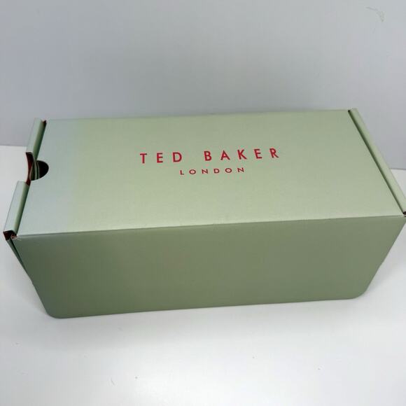 NEW Ted Baker Green Jewel Bow Jane Slingback D'orsay Flats US 8.5 NEW Ted - Picture 3 of 7